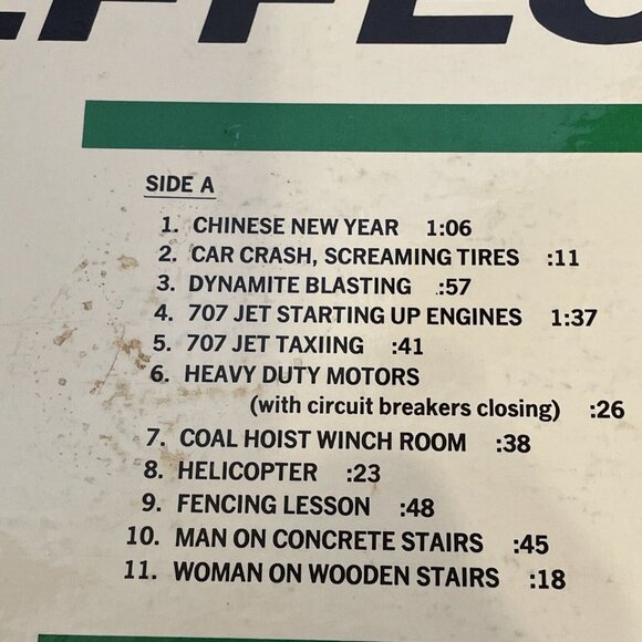 Sound Effects, Volume 2 (Vinyl, 1960) Audio Fidelity AFSD 524 Good+ LP - Picture 5 of 8